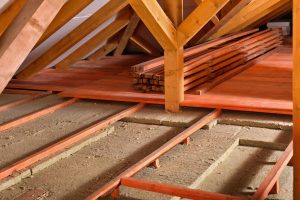 Loft before insulation